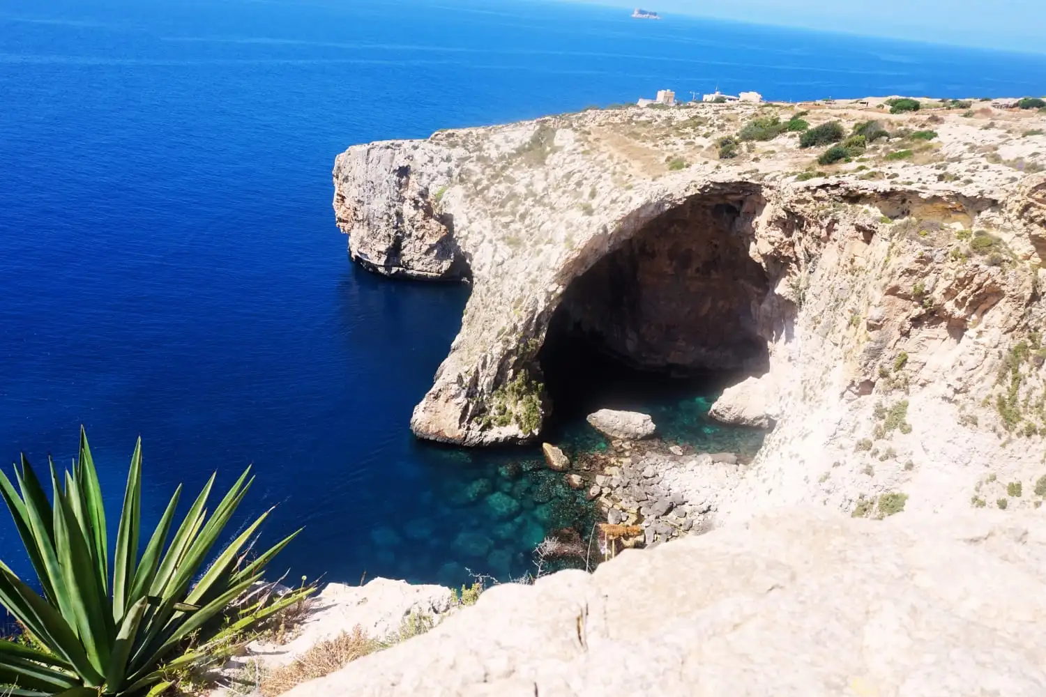 Vue panorama blue grotte à Malte - Palma Avenue